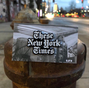 Limited Edition “These New York Times” Enamel Pin